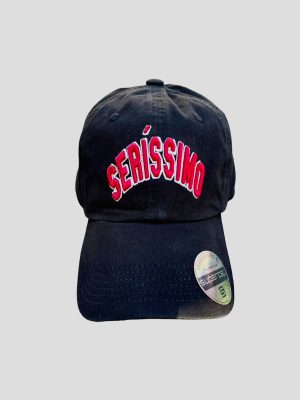 Boné Dad Hat Bordado Preto