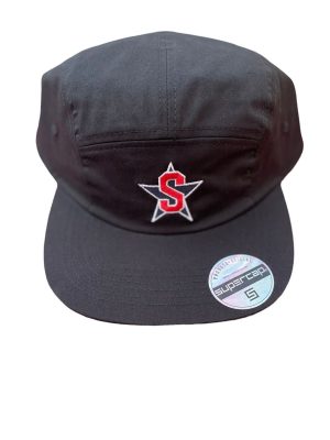 BONÉ FIVE Painel Preto Bordado