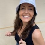 CHAPÉU BUCKET HAT Branco Bordado